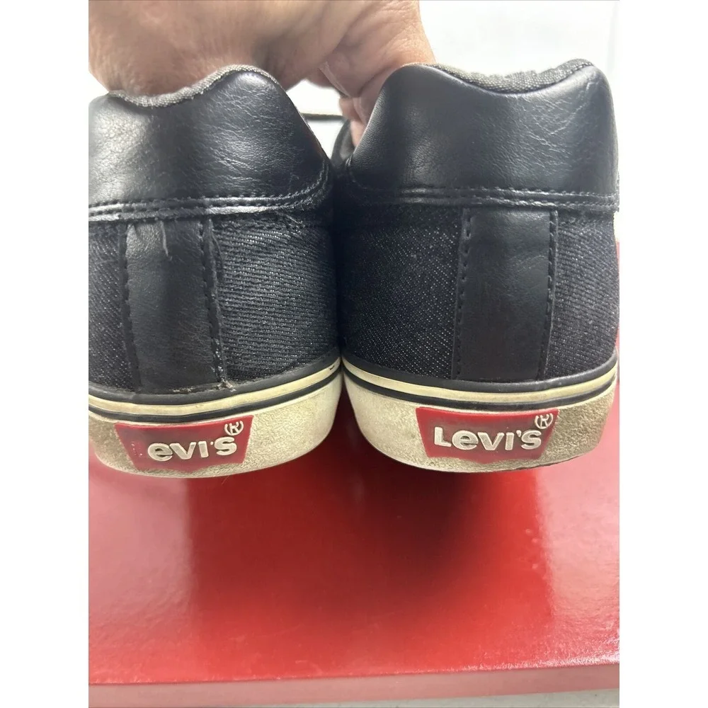 Levis‎ Shoes Mens Size 10 Black Comfort Casual Work Laces Chukka Style